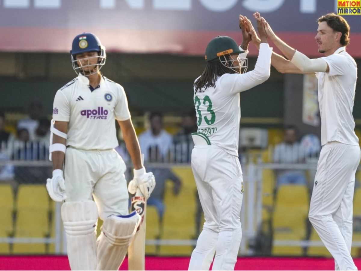 ind vs sa test match 2025 साउथ अफ्रीका के हाथों भारत को 408 रनों से मिली करारी हार