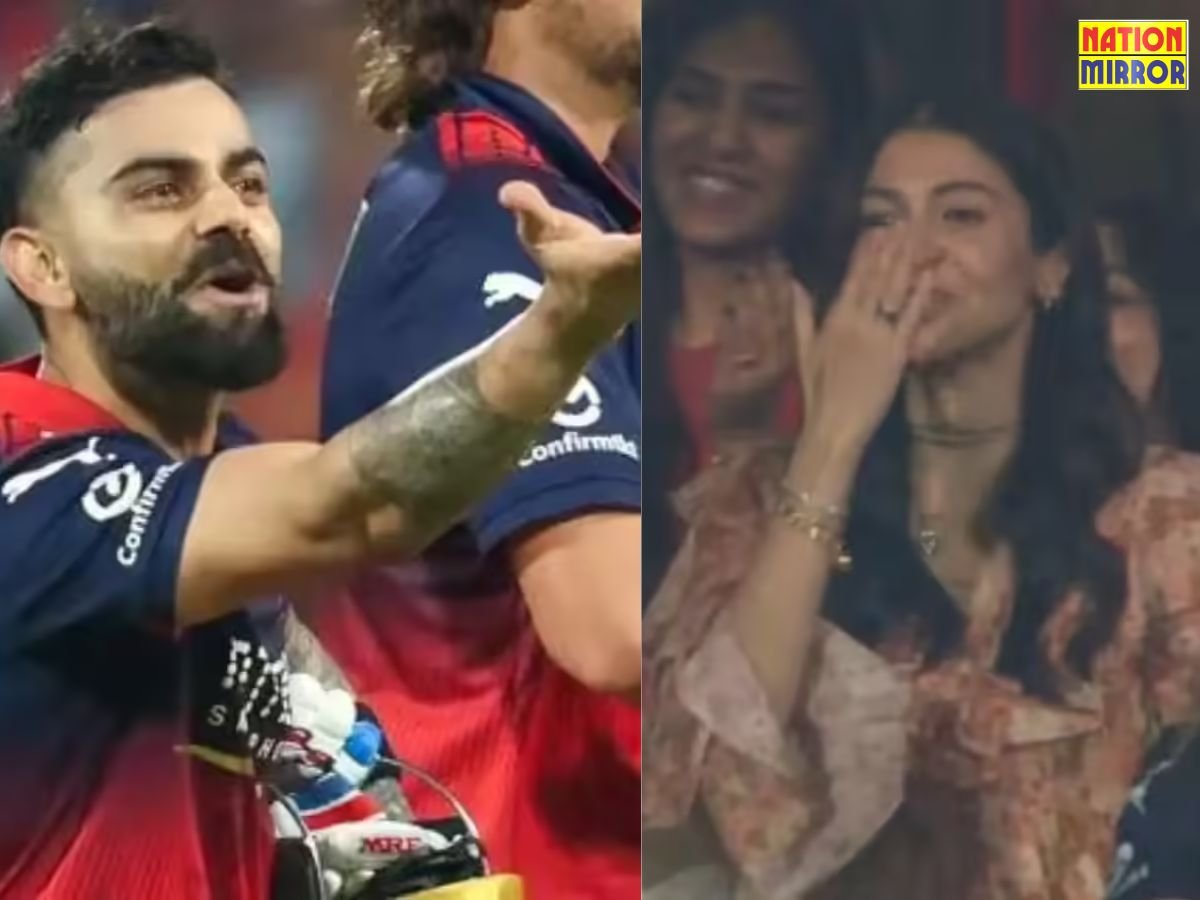 ipl 2026 virushka moment viral rcb की जीत के बाद दिखा virushka मोमेंट वीडियो वायरल