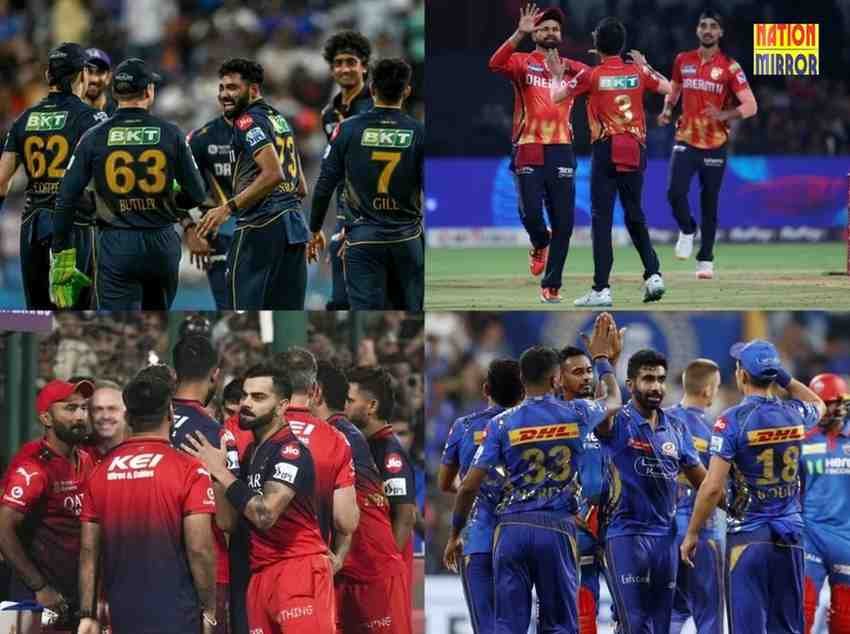 ipl 2025 playoff teams प्लेऑफ में पहुंची 4 टीमें जानिए डेट और वेन्यू