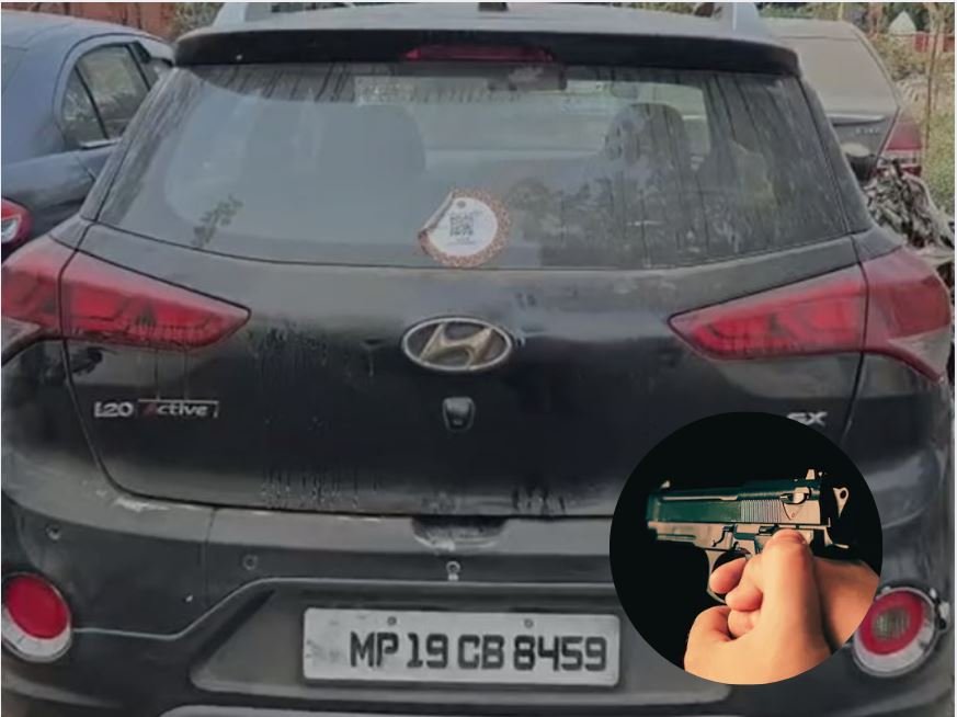 इंदौर पुजारी शव लॉक कार के अंदर मिला पुजारी का शव