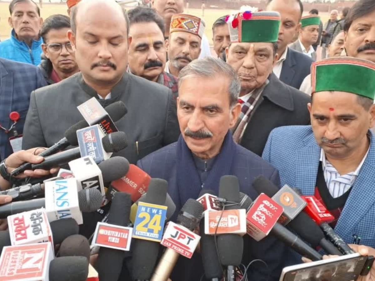 हिमाचल में bjp 5 गुटों में बंटी cm सुक्खू ने लगाए आरोप