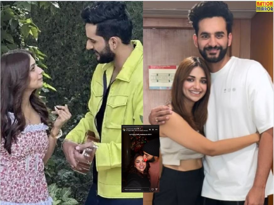 jiya romatic picture with mystery boy जिया शंकर ने मिस्ट्री बॉय के साथ शेयर की तस्वीर रुमर्स पर लगाया ब्रेक