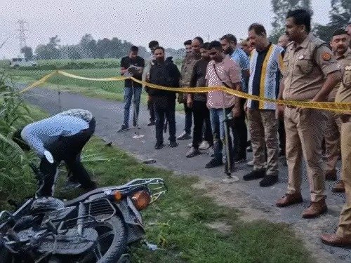 सीतापुर पत्रकार हत्याकांड के शूटर सगे भाई stf एनकाउंटर में ढेर