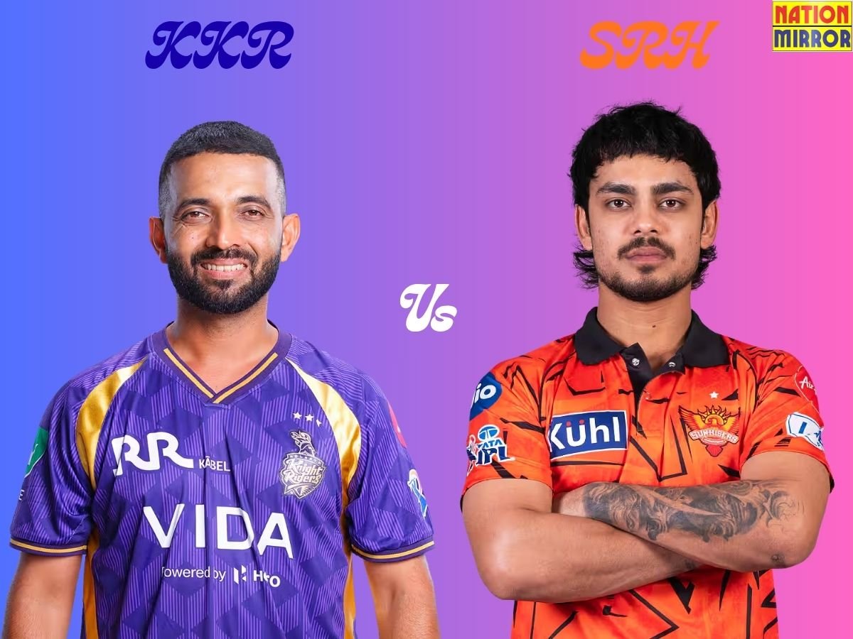 kkr vs srh ipl 2026 सनराइजर्स हैदराबाद और कोलकाता टीम के बीच होगी भिड़ंत