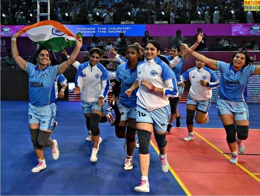 kabaddi world cup 2025 भारतीय महिलाओं ने कबड्डी वर्ल्ड कप का जीता खिताब pm मोदी ने दी बधाई
