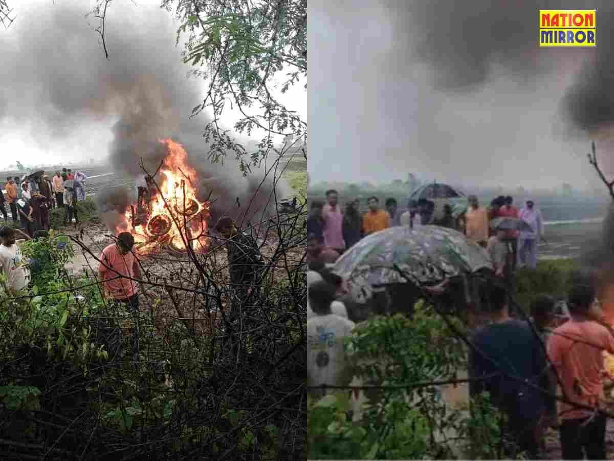 रायसेन कैकड़ा गांव में मुक्तिधाम की बदहाली खुले आसमान तले अंतिम संस्कार