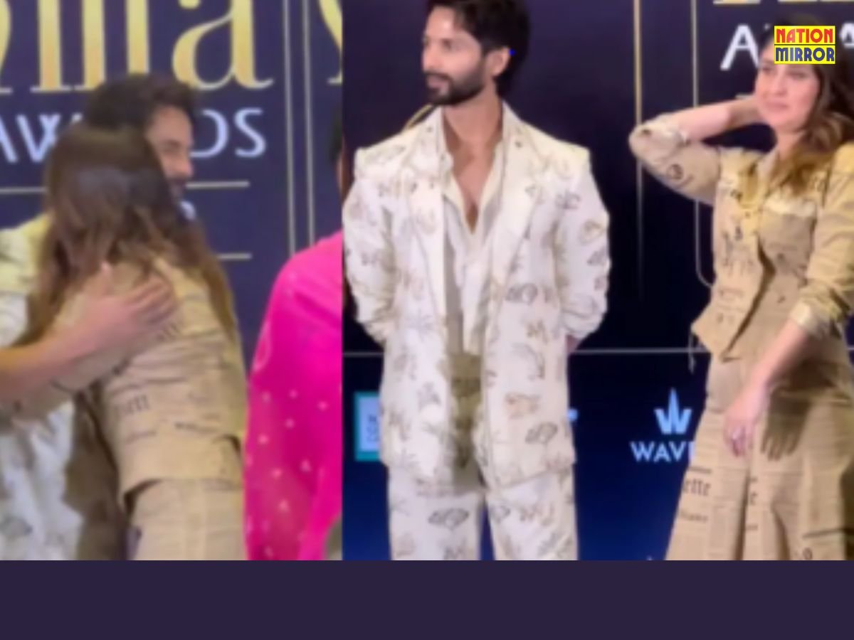 kareena hugged shahid video सालो बाद नजर आई गीत-आदित्य की जोड़ी