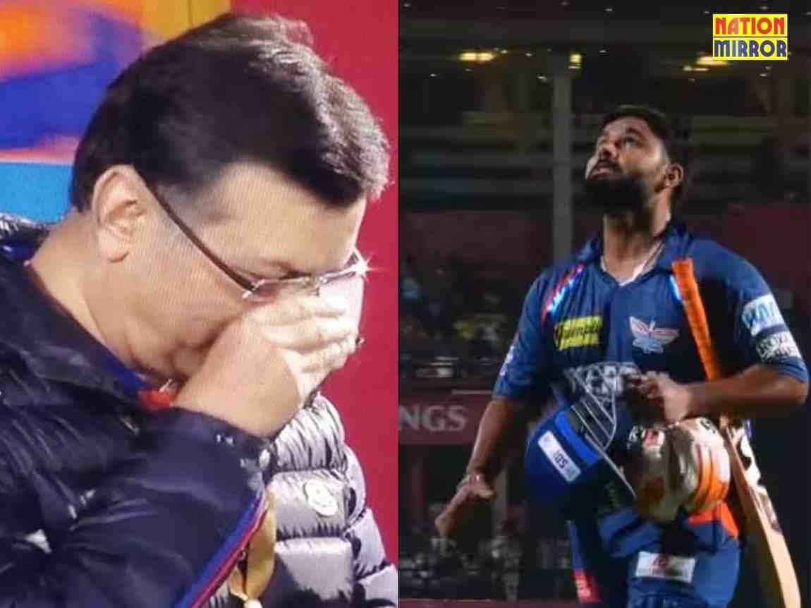 lsg loss goenka emotional lsg की हार पर रो पड़े संजीव गोयनका
