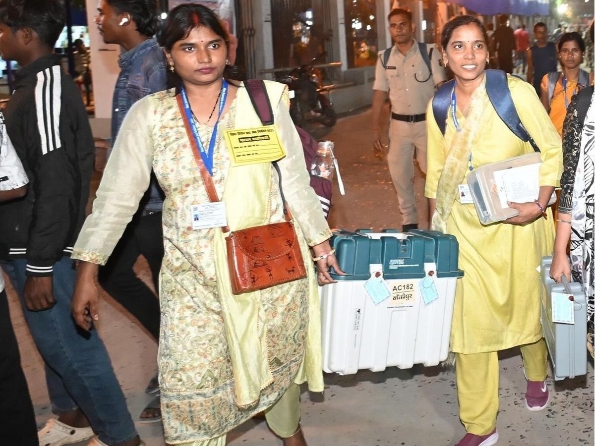 बिहार के 46 सेंटर पर काउंटिंग कल सुबह 8 बजे से होगी मतगणना 9 बजे से आएंगे रुझान