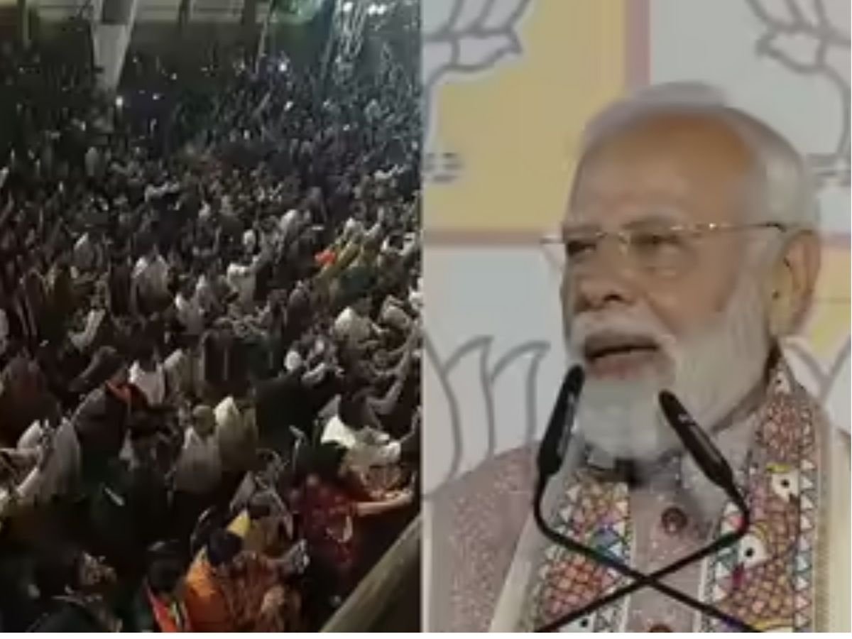 बिहार में nda का प्रचंड प्रदर्शन 202 सीटों के साथ सरकार गठन दिल्ली में pm मोदी ने मनाया जश्न