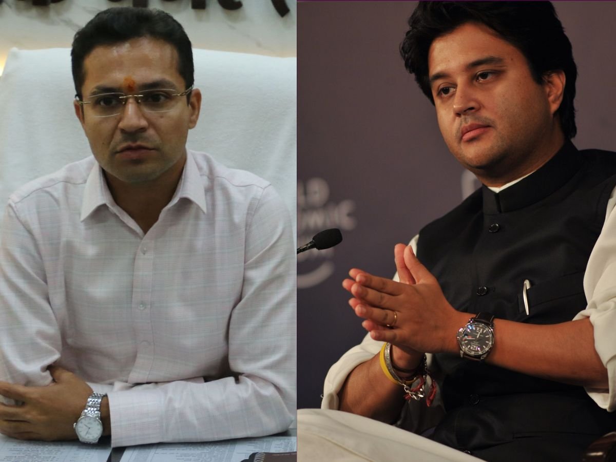 scindia praises collector अशोकनगर कलेक्टर के काम पर कायाल हुए केन्द्रीय मंत्री ज्योतिरादित्य सिंधिया