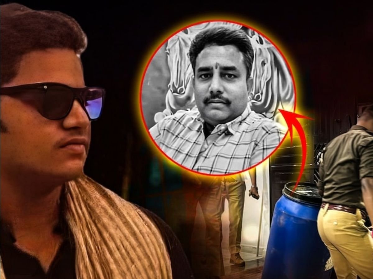 लखनऊ में बेटा बना हैवान पिता को मारा शव के टुकड़े कर नीले ड्रम में छिपाए