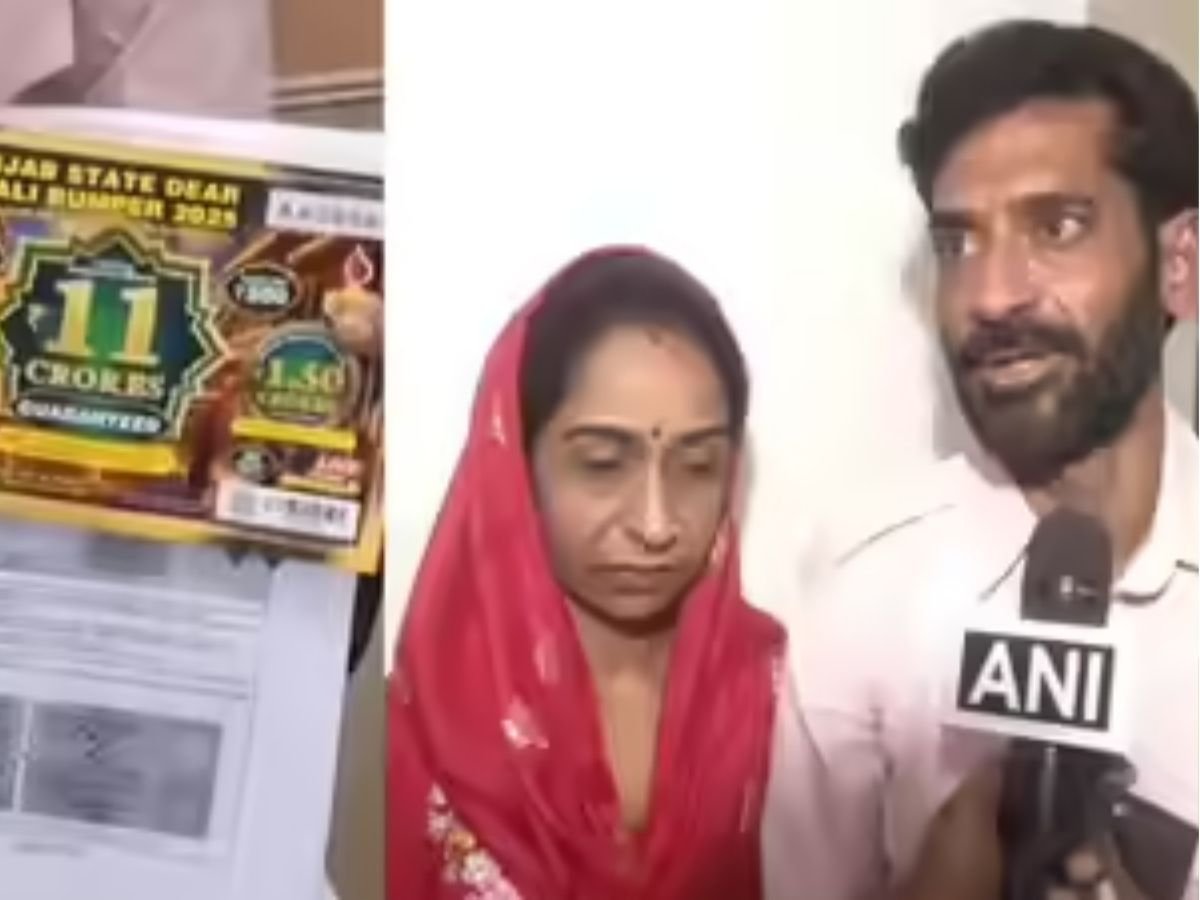rajasthan news  सब्जी बेचने वाले की किस्मत चमकी11 करोड़ रूपए की लॉटरी लगी