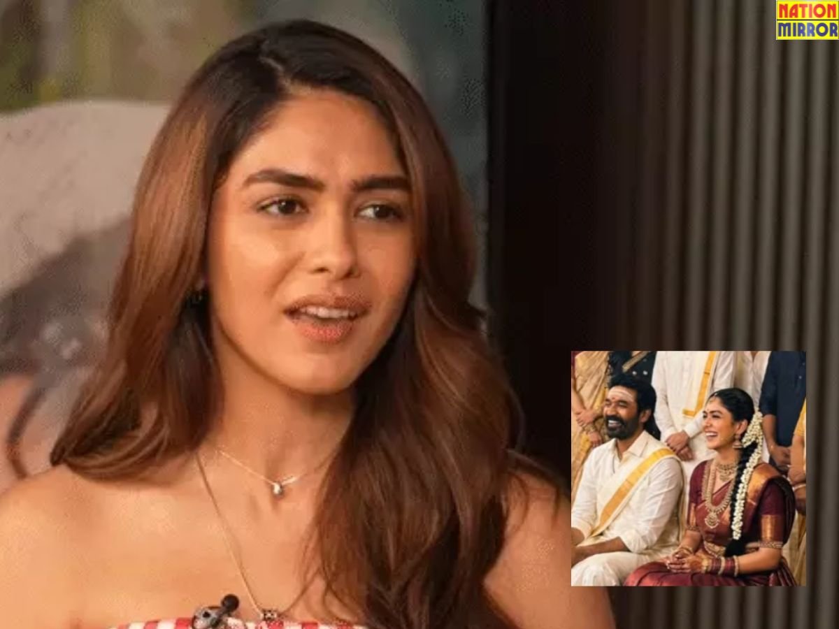 mrunal react marriage rumors मृणाल ठाकुर ने धनुष संग शादी की चर्चाओं पर तोड़ी चुप्पी
