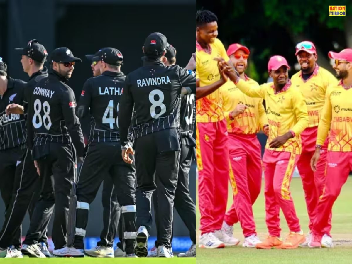 nz vs zim  tri-series न्यूजीलैंड की लगातार दूसरी जीत पॉइंट्स टेबल में टॉप पर पहुंची टीम
