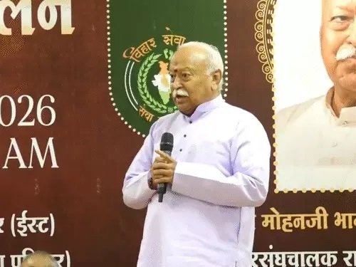 भागवत बोले-धर्म ही मुझे और मोदी को चला रहा जब तक धर्म रहेगा भारत रहेगा विश्वगुरु