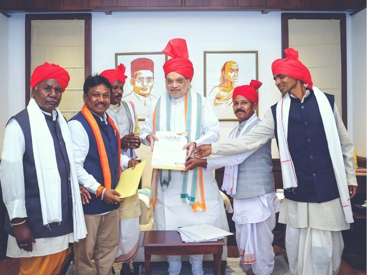 cg news बस्तर दशहरा में शामिल होंगे अमित शाहमुरिया दरबार और सरेंडर्ड नक्सलियों के साथ संभावित मुलाकात