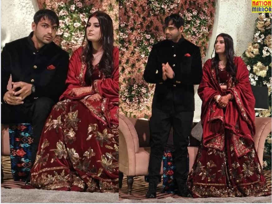 neeraj 3rd wedding reception ओलंपिक प्लेयर नीरज और हिमानी की तीसरी वेडिंग रिसेप्शन पार्टी