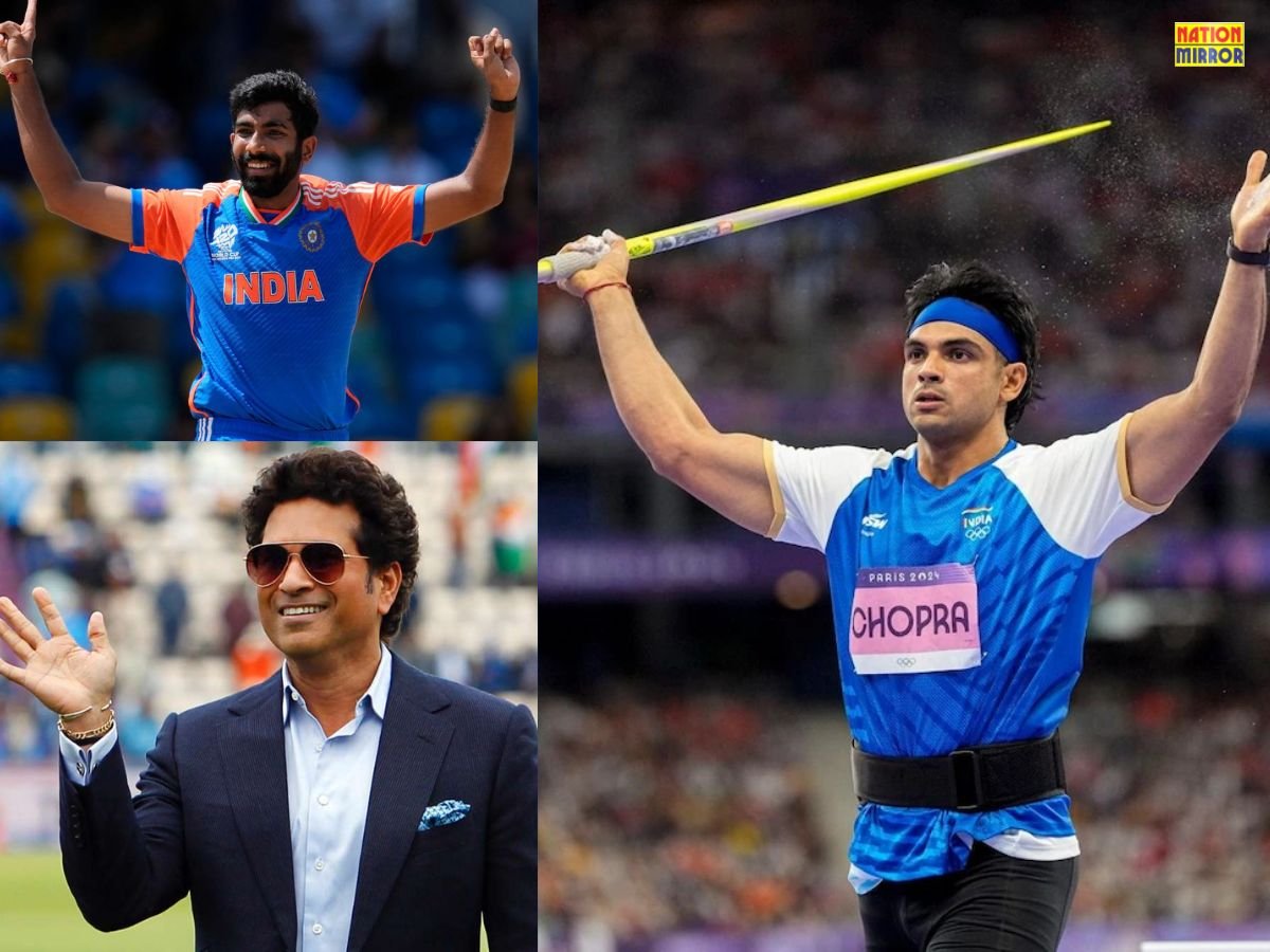 neeraj on sachinbumrah नीरज चोपड़ा ने सचिन तेंदुलकर और बुमराह को लेकर दिया बड़ा बयान