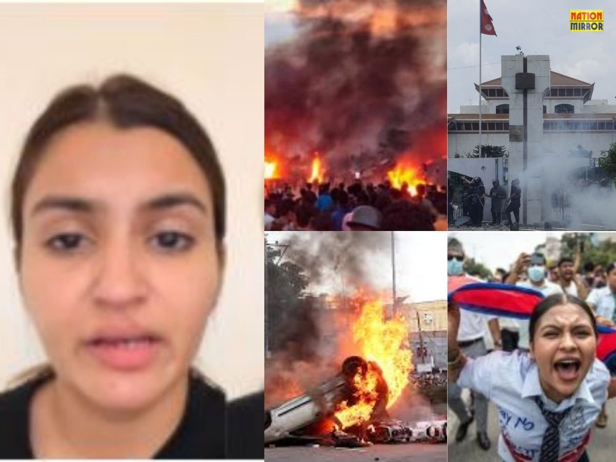 nepal crisis gen z नेपाल में हिंसा की चपेट में भारतीय महिला वीडियो जारी कर लगाई मदद की गुहार