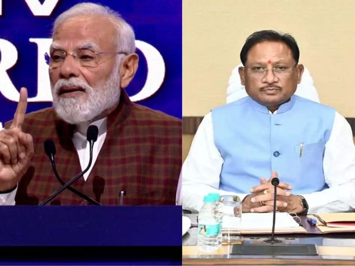 cg news  पीएम मोदी बोले-कभी माओवादी गढ़ रहा बस्तर अब खेल शांति और प्रगति का प्रतीक बन रहा है