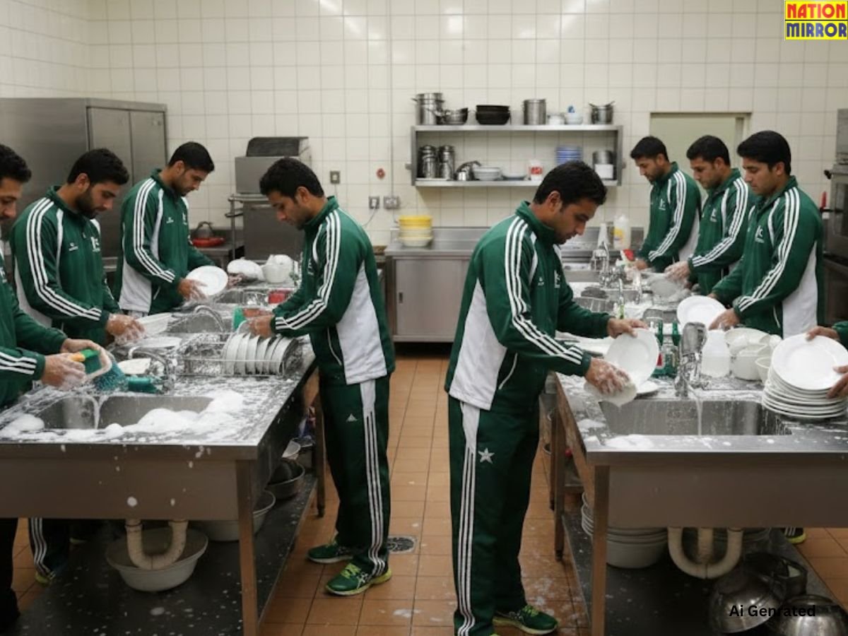 pakistan hockey captain पाक खिलाड़ियों को ऑस्ट्रेलिया में धोने पड़े बर्तन