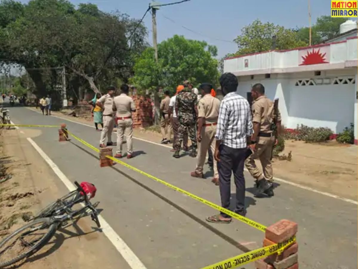 paraiya man shot dead 2 बदमाशों ने साइकिल सवार की गोली मारकर हत्या