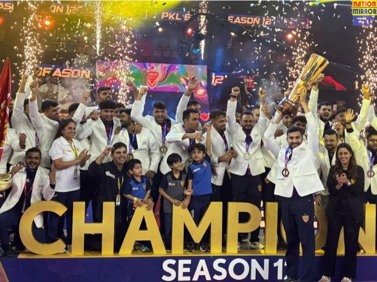 pro kabaddi league 2025 दिल्ली की धमाकेदार जीत फजल अतराचली बने प्लेयर ऑफ द टूर्नामेंट