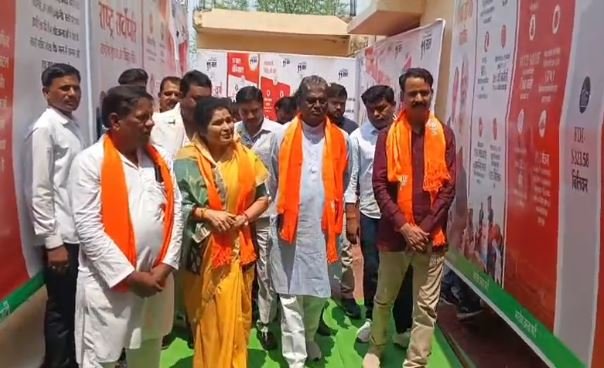 raisen news रायसेन में राज्य मंत्री कृष्णा गौर की प्रेस कॉन्फ्रेंसमोदी सरकार की नीतियों का उल्लेख