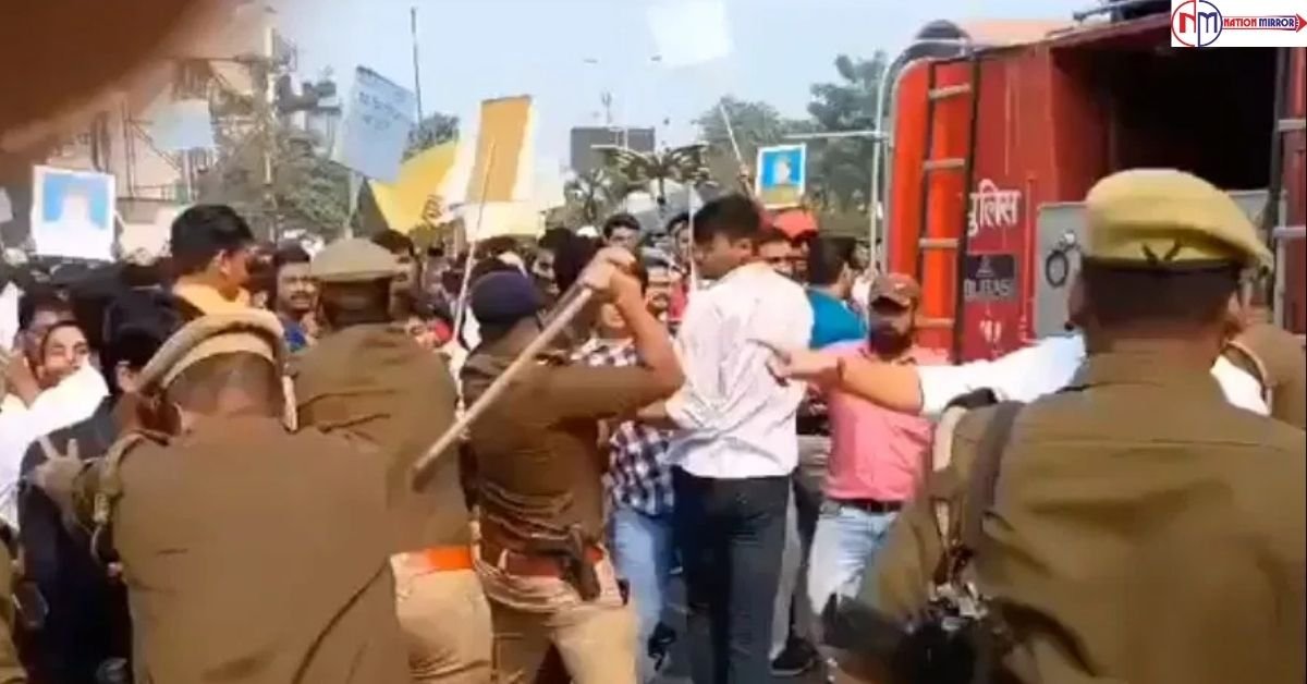 roaro exam उत्तरप्रदेश में छात्रों का हंगामा चली लाठियां क्या है पूरा मामला