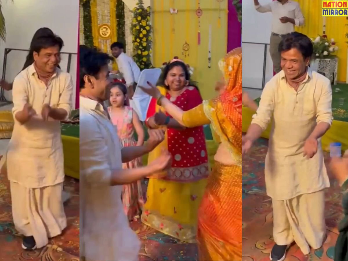 rajpal yadav dance video viral जेल से रिहा होने के बाद जमकर नांचे राजपाल यादव वीडियो वायरल
