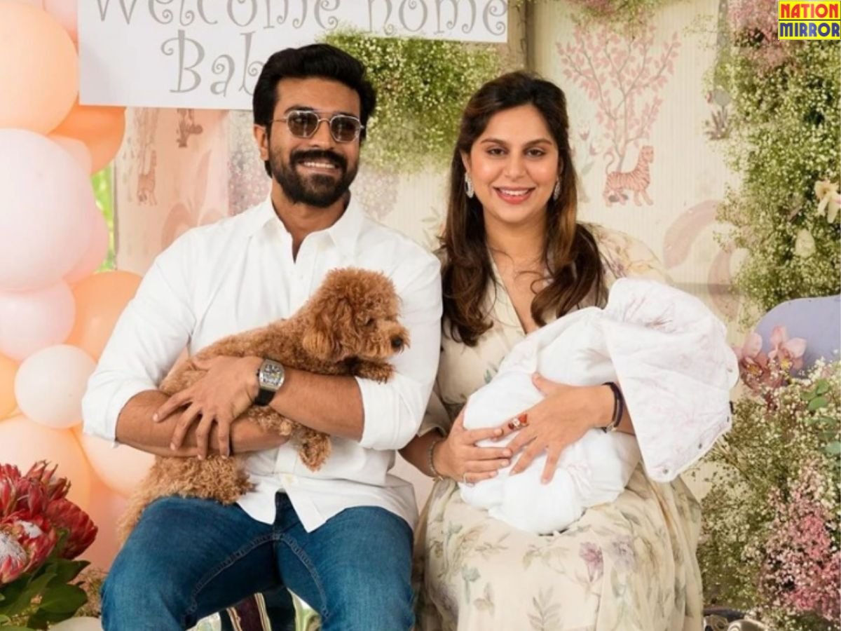 ram charan reveal baby names राम चरण और उपासना ने अपने जुड़वां बच्चों के नाम किए रिवील