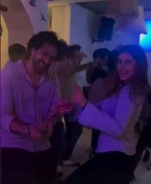 rasha yashvardhan video "अखियों से गोली मारे" गाने में राशा ने लगाए ठुमके