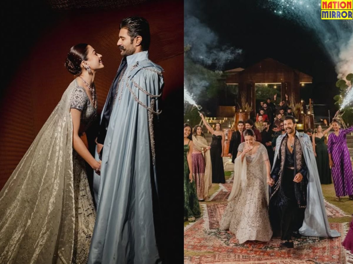 rashmika vijay wedding reception हैदराबाद में सजेगा सितारों का जमावड़ा virosh का रिसेप्शन आज