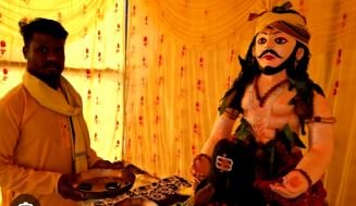 ravana worship mp का अनोखा गांव नवरात्र में दुर्गा नहीं रावण की होती है 9 दिन पूजा नहीं होता रावण दहन