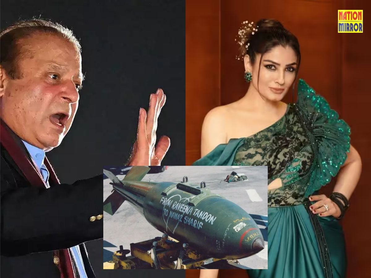 raveena missile photo viral ऑपरेशन सिंदूर के बीच रवीना की मिसाइल फोटो ने मचाया इंटरनेट पर धमाल
