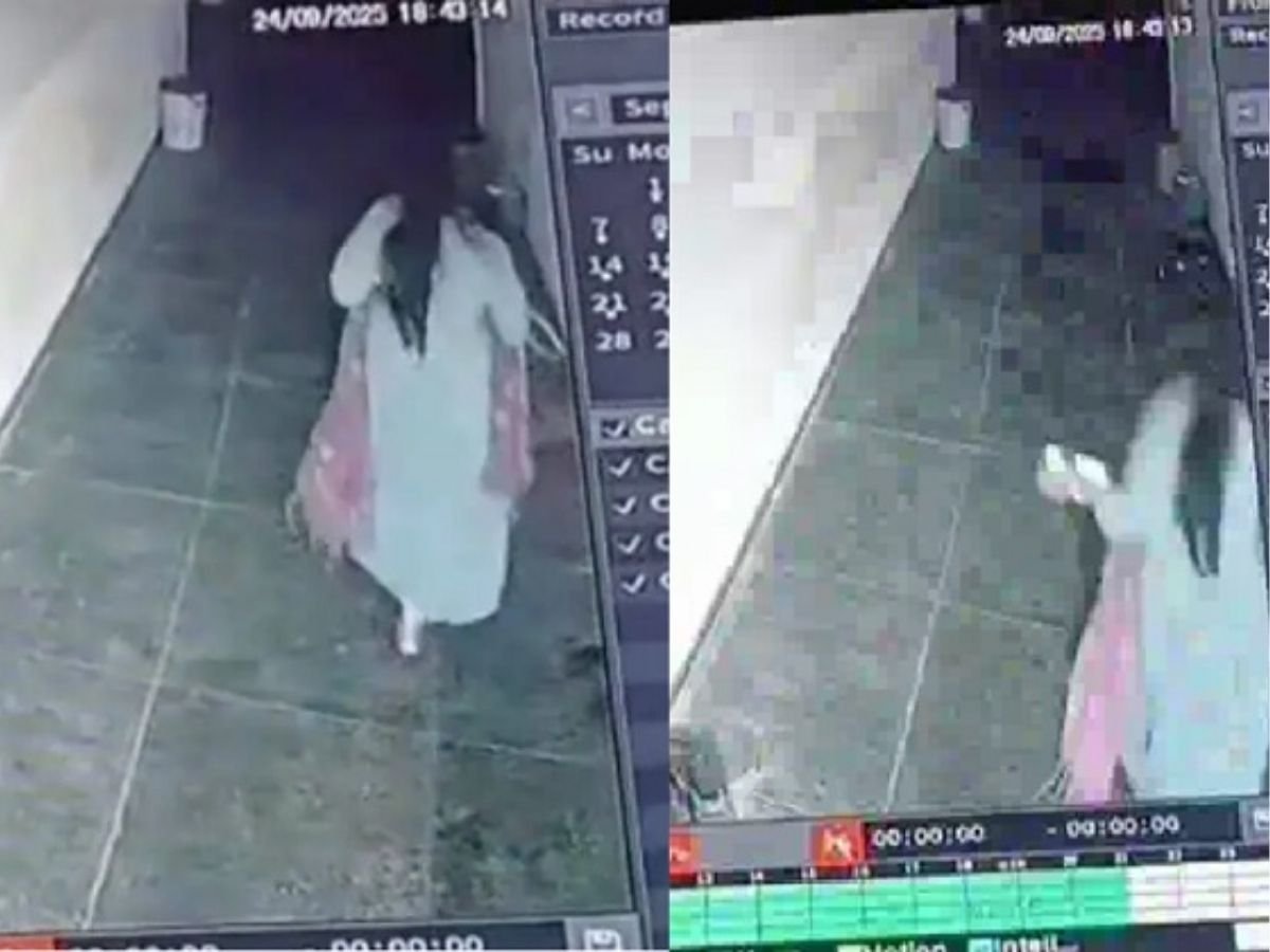 mp news  dsp ने दोस्त कर घर से चुराए 2 लाख रूपए cctv फुटेज आया सामने
