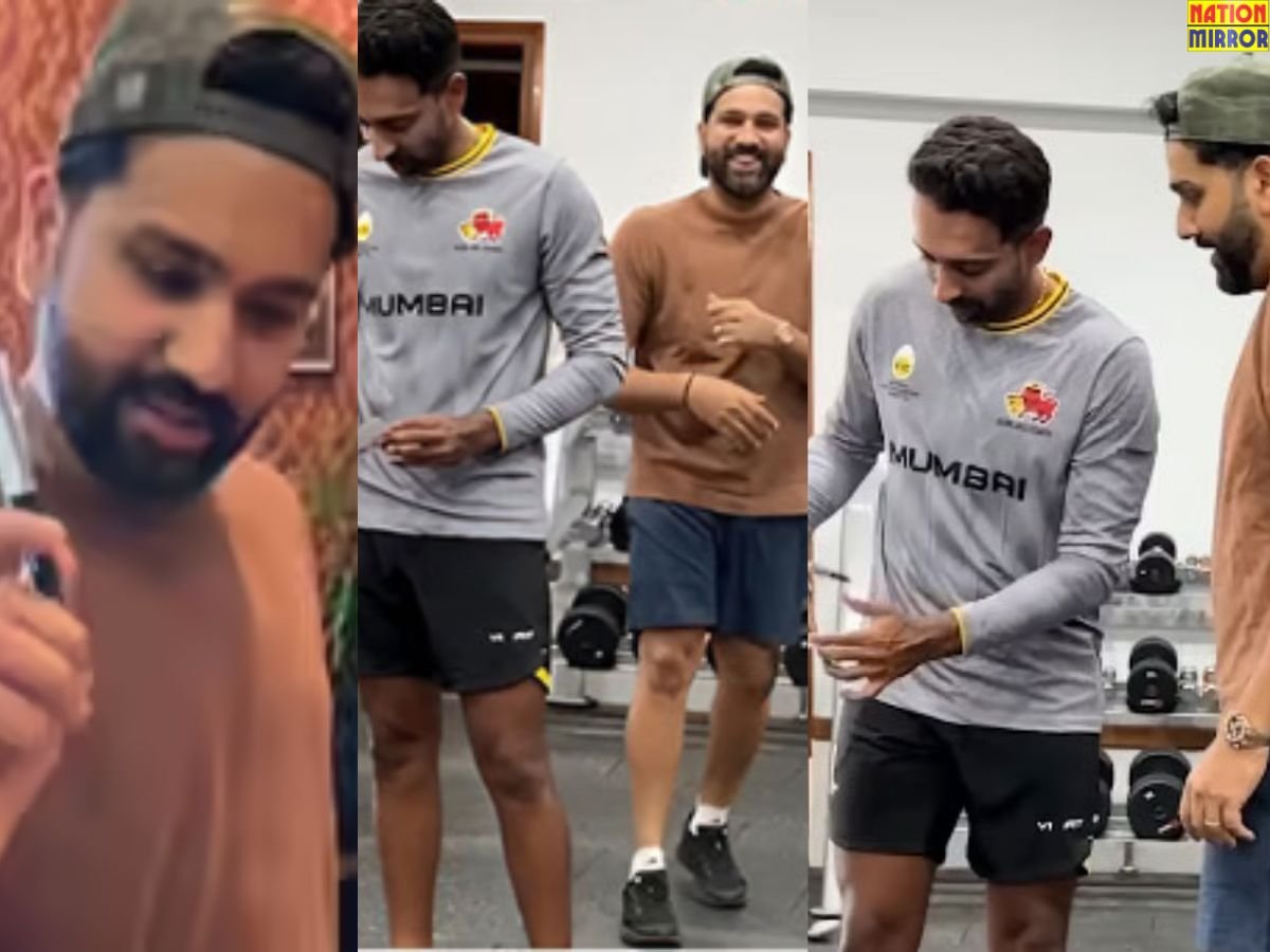 rohit prank video viral हिटमैन का मजेदार वीडियो सोशल मीडिया पर वायरल