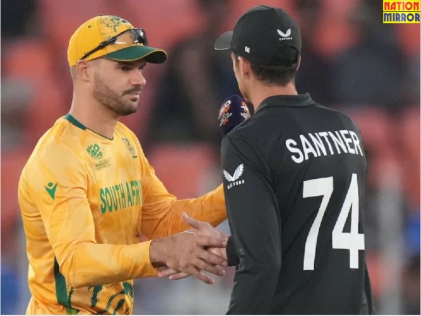 sa vs nz t20 wc 2026 साउथ अफ्रीका को 9 विकेट से हराकर फाइनल में पहुंची कीवी टीम