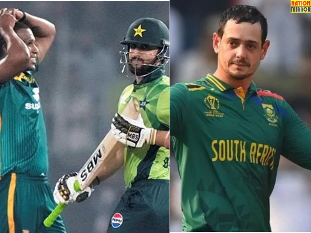 sa vs pak 2nd odi 2025 साउथ अफ्रीका ने पाकिस्तान को 8 विकेट से दी शिकस्त डिकॉक बने प्लेयर ऑफ द मैच