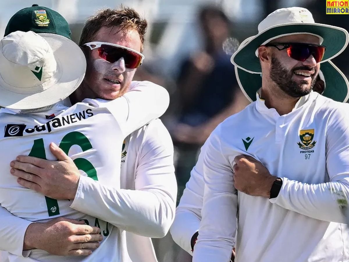 sa vs pak test 2025 साउथ अफ्रीका ने पाकिस्तान पर दर्ज की शानदार जीत महाराज और हार्मर ने पलट दिया मैच