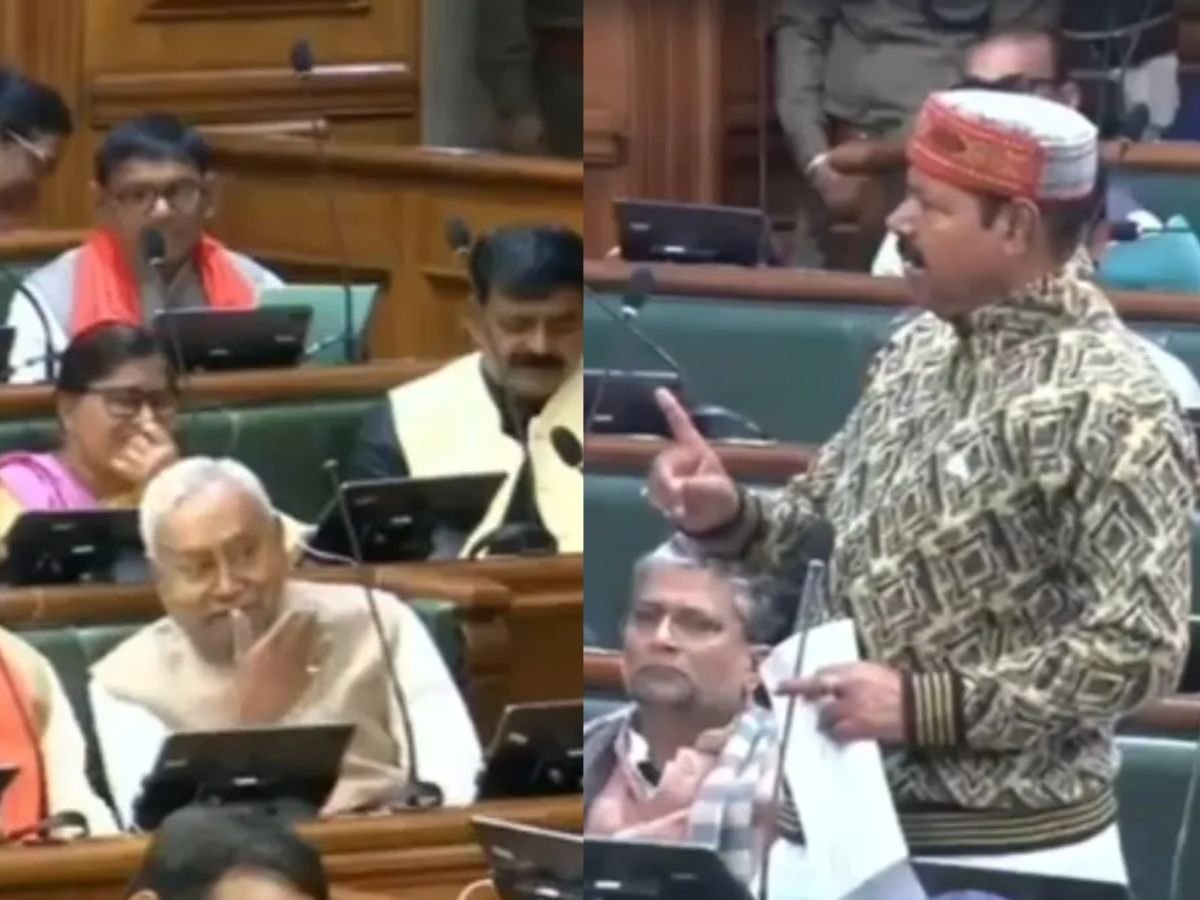 दवा समय पर खाइएबिहार विधानसभा में cm नीतीश और भाई वीरेंद्र की मजेदार नोकझोक