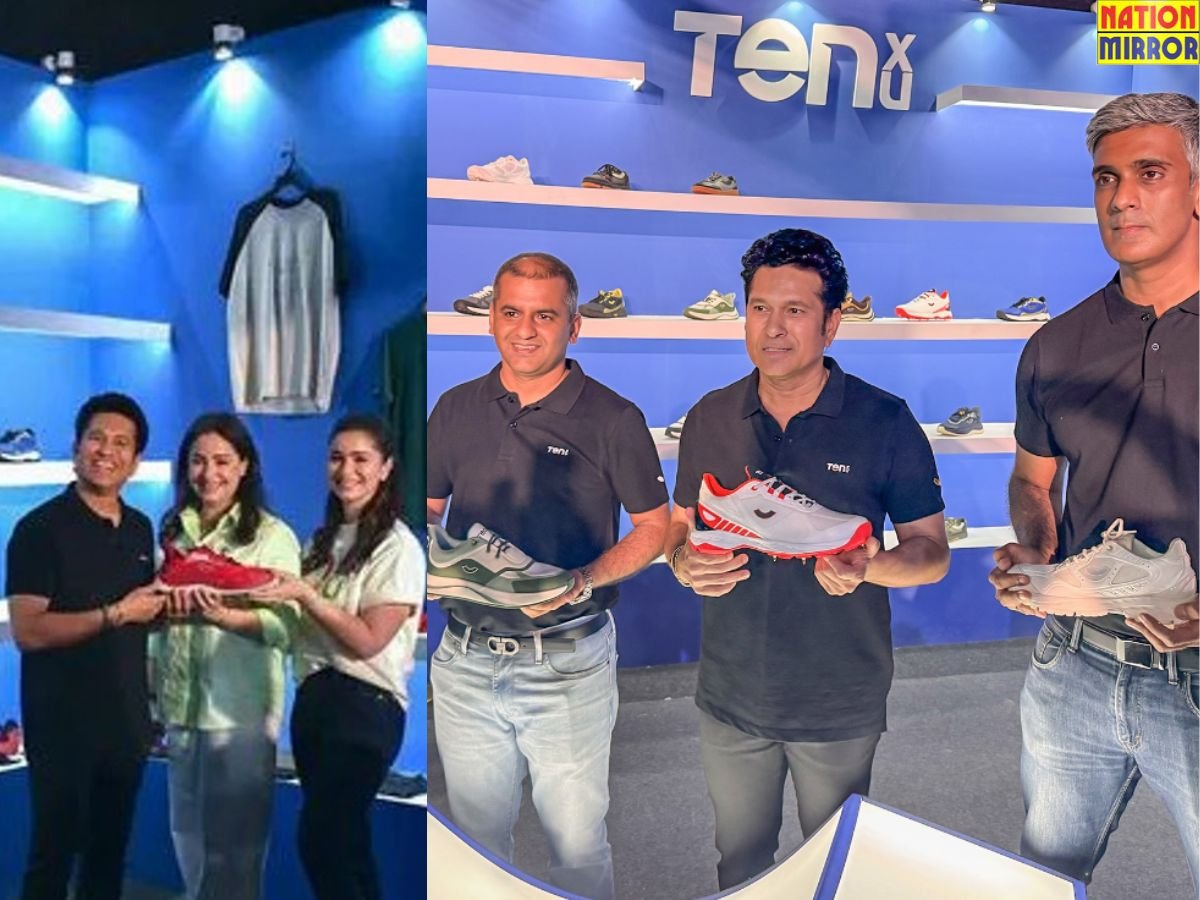 sachin launches sports brand सचिन तेंदुलकर ने लॉन्च किया अपना स्पोर्ट्स ब्रांड ‘टेन एक्स यू’जानिए क्या है मिशन