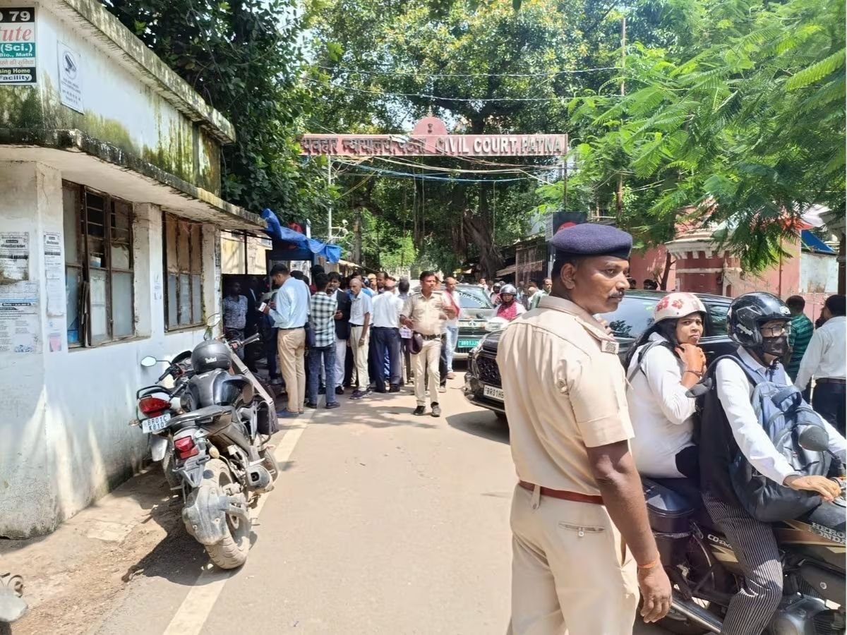 पटना सिविल कोर्ट को बम से उड़ाने की धमकी मेल में लिखा - 5 बम धमाके होंगे