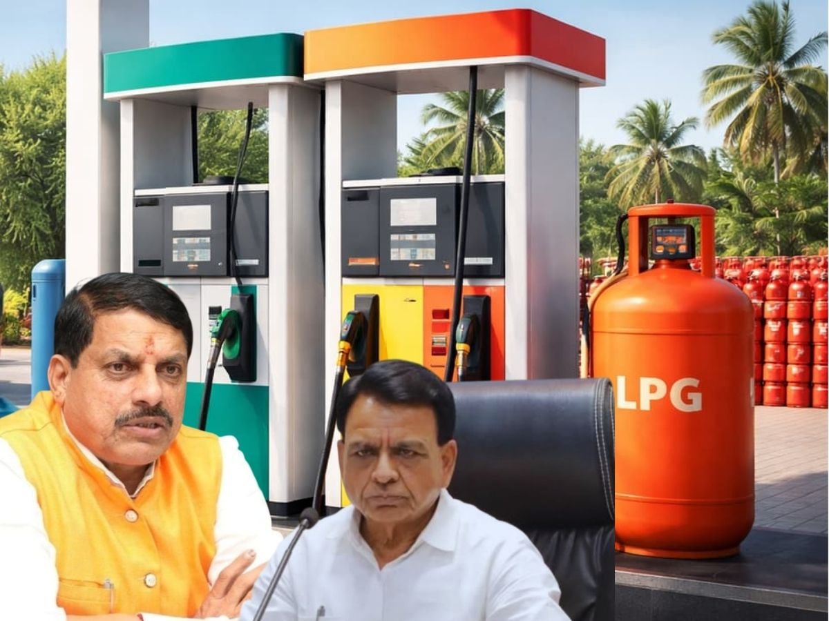 घबराइए नहीं mp में पर्याप्त उपलब्ध है पेट्रोल डीजल और गैस - उप मुख्यमंत्री