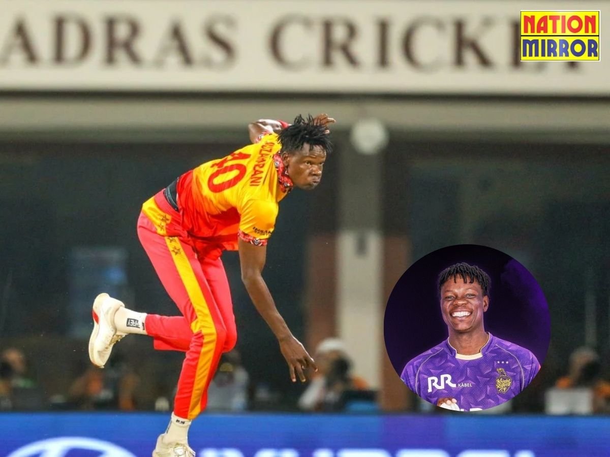 kkr signs blessing muzarabani for ipl पहली बार ipl का हिस्सा बनेंगे ब्लेसिंग मुजरबानी