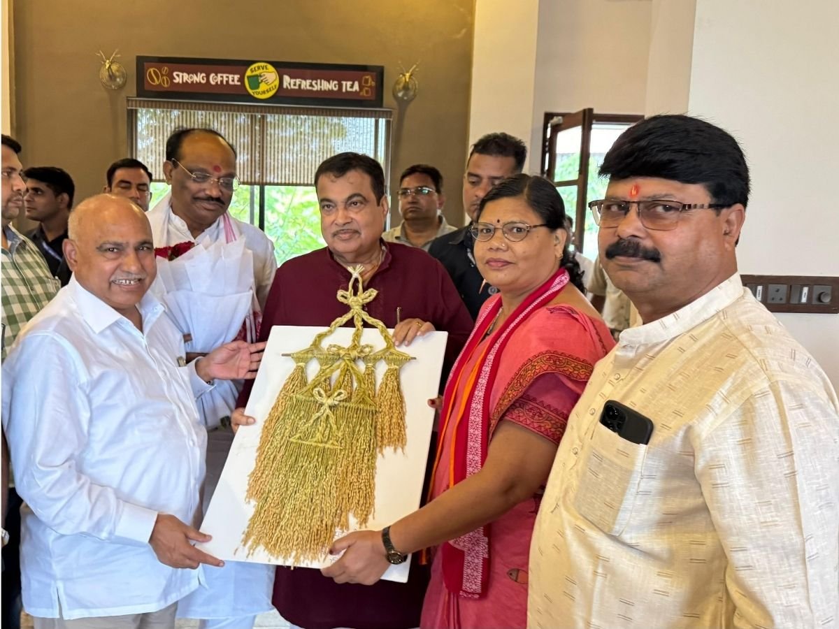 mp news   केंद्रीय सड़क परिवहन मंत्री नितिन गडकरी पहुंचे सतपुड़ा टाइगर रिजर्व