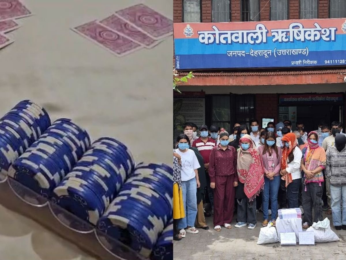 ऋषिकेश में अवैध कसीनो पकड़ा 10 महिला डांसर समेत 40 गिरफ्तार