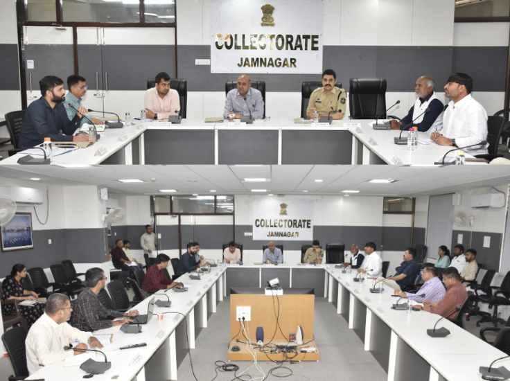 jamnagar jila samanvay shikayat samiti कलेक्टर केतन ठक्कर ने दिए योजनाबद्ध कार्रवाई के निर्देश जनता की शिकायतों का हो समाधान