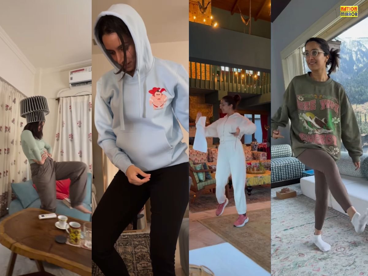shraddha kapoor video viral श्रद्धा कपूर का फनी वीडियो वायरल वीडियो देख फैंस नहीं रोक पाएं हंसी